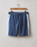 Men's Colorblock Sweatshort - Marine Navy Powder Blue
